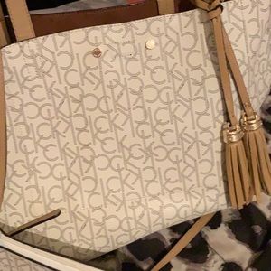 Calvin Klein purse with matching wallet